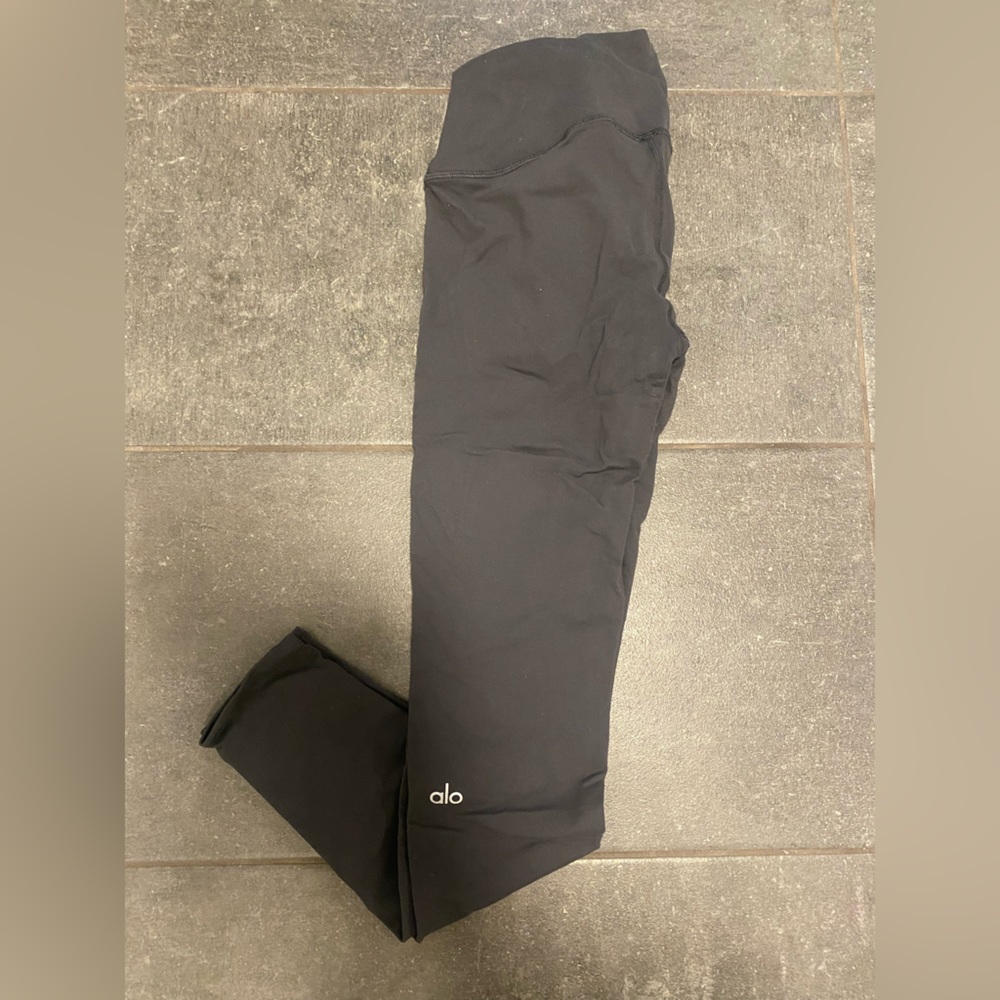 Alo yoga high waisted grey leggings- Size M